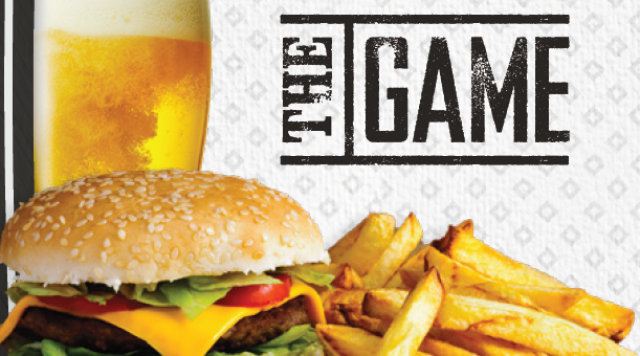 The Game Burger & Beer Special